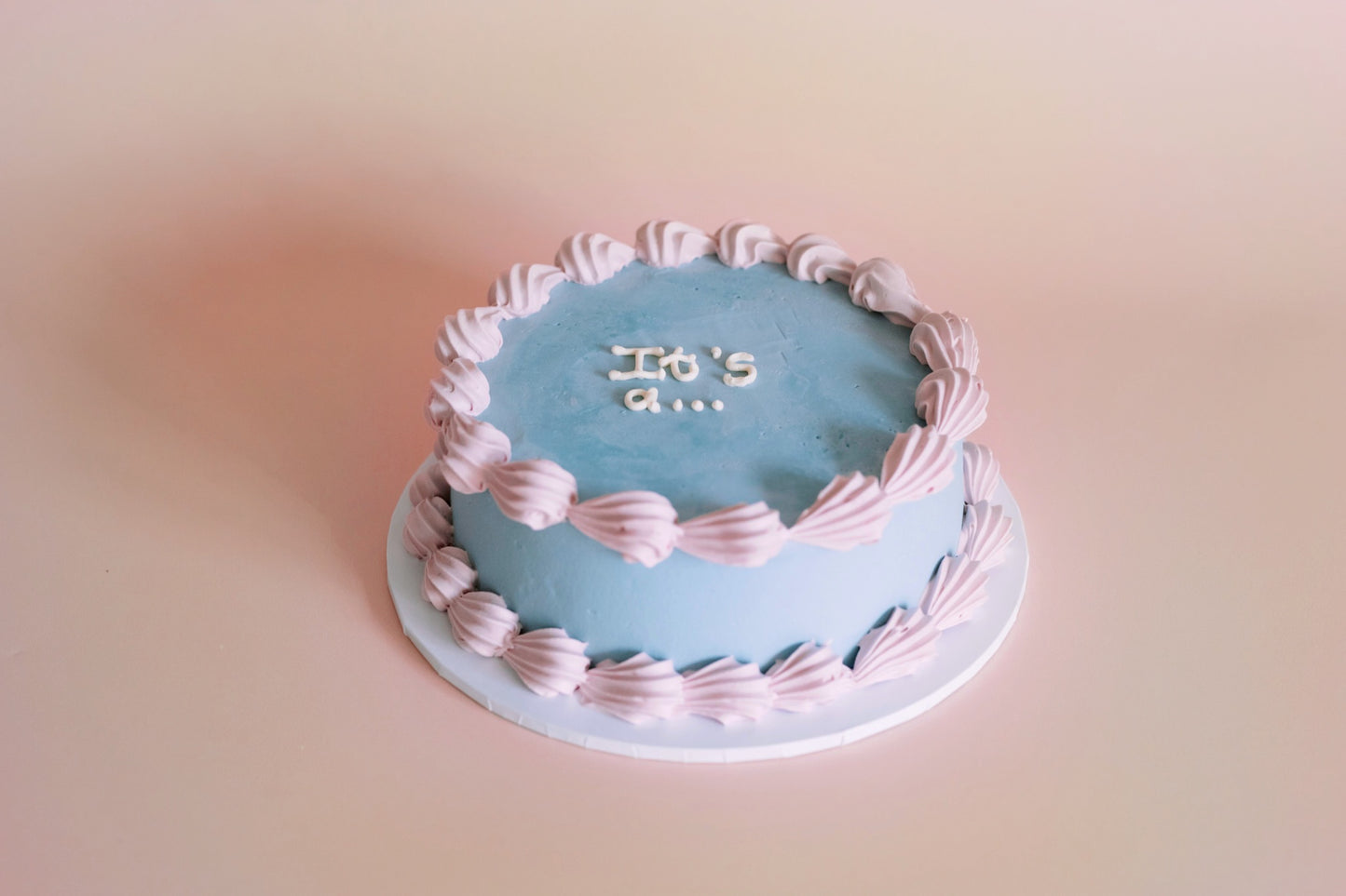 Gender Reveal Cake