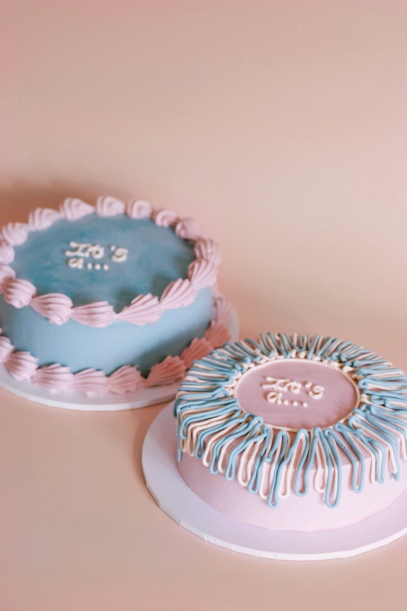 Gender Reveal Cake